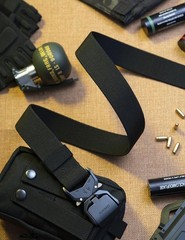 Tactical Nylon Belt 1.5 in Heavy Duty Quick Release Buckle for Military & Work