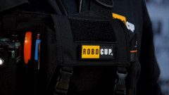 ROBOCUP Radio Chest Harness Vest Adjustable Gear with Pouch, D-Ring, Reflective
