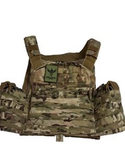 Shellback Tactical SF Plate Carrier Vest XL Adjustable Nylon Chest