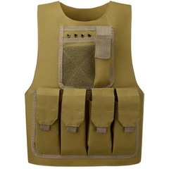 UNIVIVO Kids Tactical Vest Youth Army Costume for Boys Girls 8 10 12 14 Outdo…