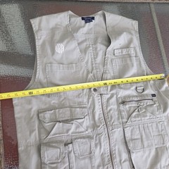 5.11 Tactical Series Tan Hunting Cargo Vest Men’s XXL NRA Logo 80001 Model