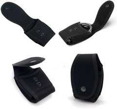 2 Pack Handcuff Pouch Standard Handcuff Holder Holster Multifunctional Universal