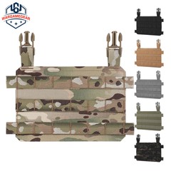 Tactical Vest Front Molle Panel Swift Clip Placard for Chest Rig Plate Carrier