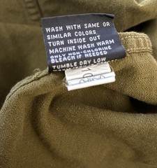 Alpha Industries Caliber Military Army Fatigue Shirt – Moss Green – Men’s Large