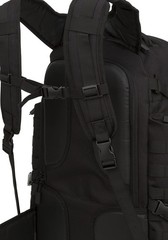 Barrage Tactical Internal Frame Backpack, 64.3-Liter Storage, Black