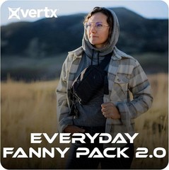 Tactical Fanny Pack 2.0 | CCW Ready, 100% Nylon, Rapid Access, Water Resistan…