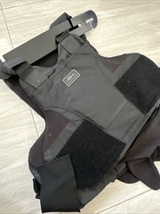 GH Armor Systems Black Low Profile Vest Carrier Soft Level IIIA Sz Large