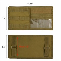 Waterproof Map Case Tactical Protection Military Pocket Pouch EDC Car Pouch Bag