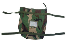 Molle RADIO POUCH WOODLAND Camo UTILITY Tote Pack USUSGI *mocinc.1982*