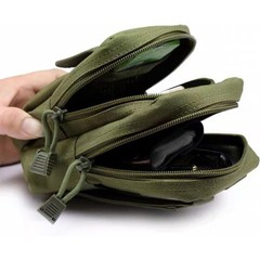 Tactical Waist Pouch EDC Molle Pouch Utility Small Pocket Gadget Belt Waist Bag