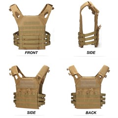 For Adult Portable Tactical Military Combat Assault Plate Carrier Chest Vest AHT