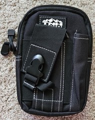 TNH Outdoors Tactical EDC MOLLE Pouch Small Belt Pack Black