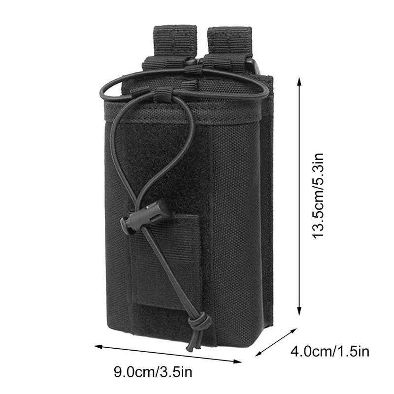 Tactical Radio Holder Holster Molle Radio Pouch Universal Walkie Talkie Holster