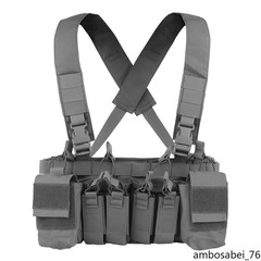 Tactical Chest Rig MilitaryFan Collection Lightweight Included Feature Pack Prop