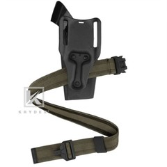 KRYDEX Tactical Thigh Strap Elastic Band Quick Release Magnetic T-Buckle