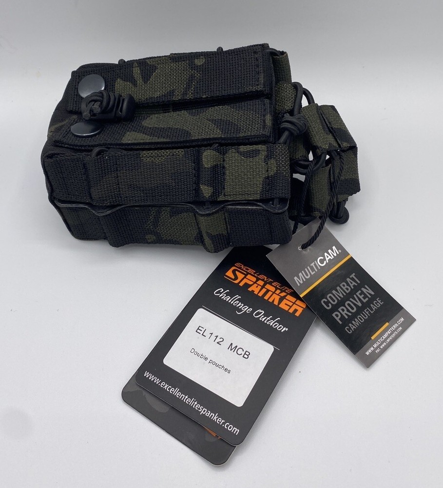 Pistol Magazine Pouch Tactical Excellent Elite Spanker EL112 MCB New