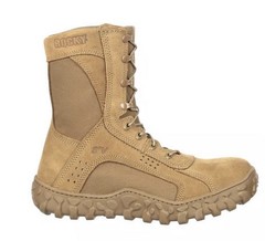 Rocky S2V Steel Toe Tactical Boots Tan Men’s US 11 Wide RKC053