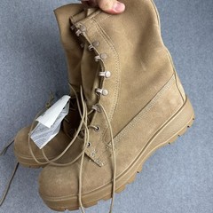 Bates 11461A Combat Boots Mens 10R Tan Gore-Tex Vibram Military Cold Wet ICWB