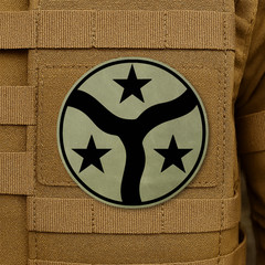 278th ACR Armored Cavalry TN Guard Tactical Morale Patch, 3″ Hook & Loop