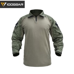 IDOGEAR G3 Combat Shirt w/ Elbow Pads BDU Hunting Tactical Assault Clothing Gear