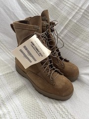 McRae US Army Temperate Weather Combat Boots Gore Tex Vibram 9.5R NWOB