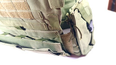Military Paintball Army Tactical Vest Carrier Hunting Vest Mag Pouches Green
