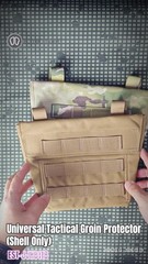 Tactical Gear Trapezoidal Shape Tactical Groin Protector Pouch Shell Only