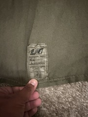 All skill no luck, Combat Shirt Men’s L, Woodland Camo Hood