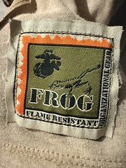 FROG Flame Resistant Men’s Combat Shirt Tan Desert Digital Camo M Regular