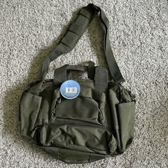 NWT LA Police Gear Tactical Bail Out Gear Bag Military Green Shoulder Strap New