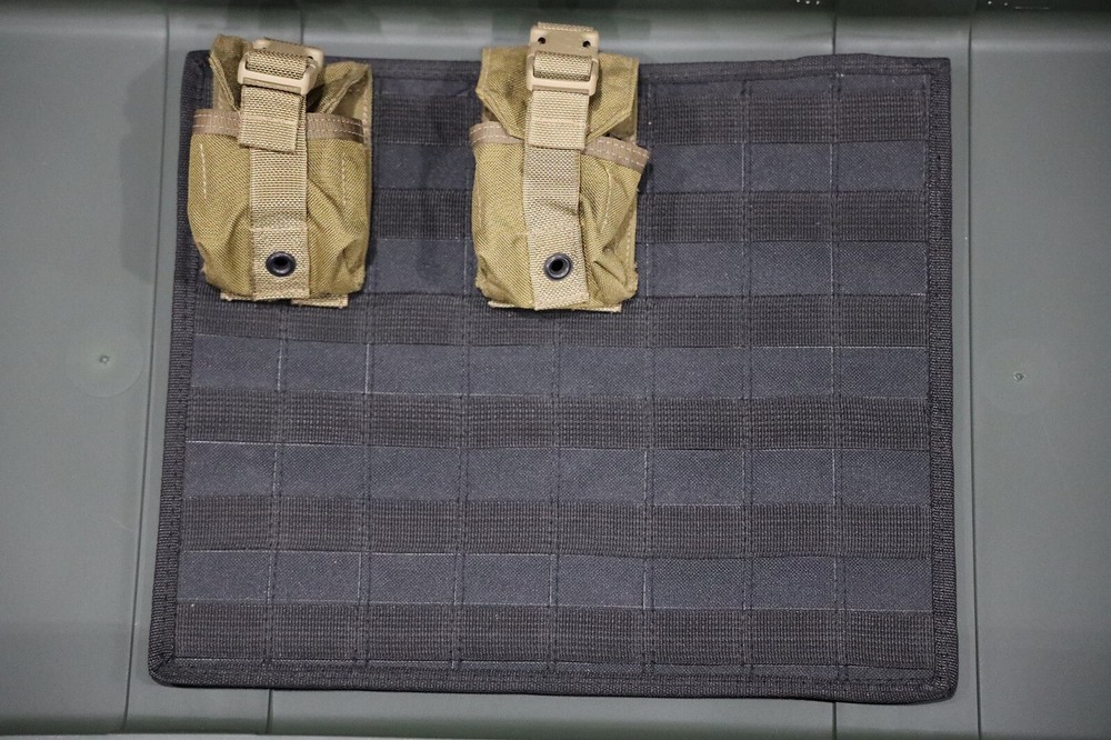 Molle Webbing Organizer Panel 14.5 x 12 supports Tactical Gear & Military Specs