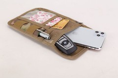 Tactical RFID Blocking Passport Holder Travel Wallet Bag Security Neck Pouch