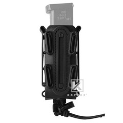 KRYDEX Soft Shell 9mm Pistol Magazine Pouch Mag Carrier MOLLE Clip Tall