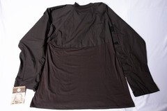NEW Rothco Army Combat Shirt Tactical Long Sleeve Black NWT 2XL