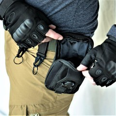 Tactical Molle Pouch Bag Waist Pack for Camping Hiking Cell Phone Holster Holder