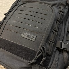 Highland Tactical Foxtrot Travel Backpack Laser Cut Molle Webbing Black