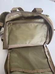 New Tan Tactical MOLLE Backpack Nylon Daypack Flat Dark Earth Military Style