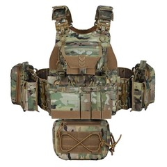 Great Tactical Outdoor Vest for Men Quick Release Buckle Adjustable&Detachabl…