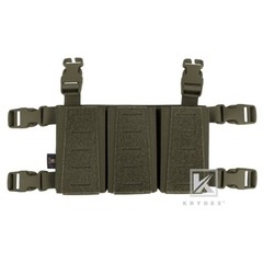 KRYDEX Tactical Placard Triple .223 5.56 Magazine Mag Pouch Green Kydex Insert