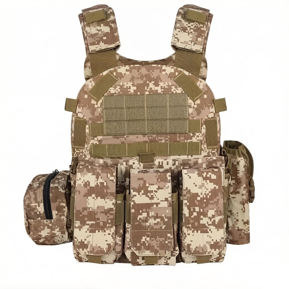 TOLLION Kids Tactical Vest, Adjustable Airsoft Paintball Vest, Boys Girls Out…
