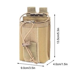 Tactical Radio Holder Holster Molle Radio Pouch Universal Walkie Talkie Holster