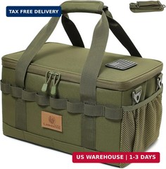 Tactical Camping Storage Bag 18L Tactical Utility Tote Bag Camping Cookware Orga