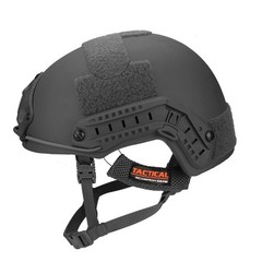 Tactical Scorpion Gear FAST Level IIIA UHMWPE Ballistic Helmet – Black