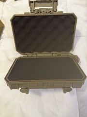 Tactical Navigation Communications Thyrm Hard Case Molle Tan AirSoft Paintball