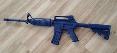 DPMS Ring’s Plastic Blue Training Rifle Gun Model M-4!