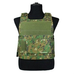 Down Body Armor Plate Tactical Carrier Vest Camo Hunting Combat Cloth Waistcoat