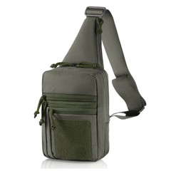 Tactical Sling Backpack Cross Body Bag for Pistol Chest Shoulder Handgun Carrier