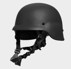 PASGT Bulletproof NIJ Level IIIA Black Helmet UHMWPE BALLISTIC Black