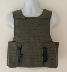 Protech Tact PROJECT 7 AARDVARK S-L Green Armor Carrier Webless MOLLE Firstspear