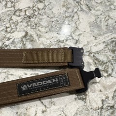 VEDDER Adjustable Tactical Belts Emergency/Rigger Belt Brown Solid Size 42″-45″